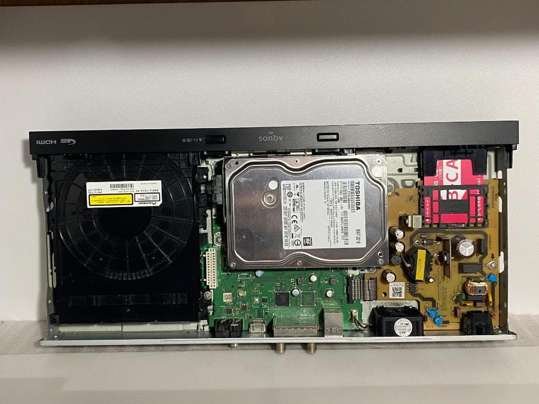 「タイムセール中」SHARP　BD-ＮW500　 容量アップHDD：1TB