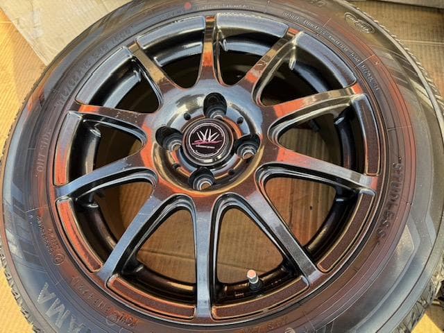 専用。アクア ヴィッツ フィット スタッドレスセット 175/65R15