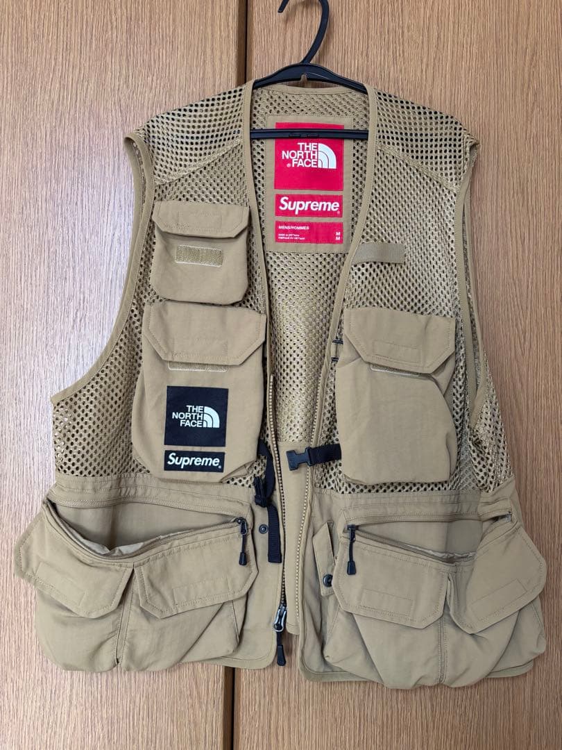 トップス Supreme The North Face Cargo Vest Gold M