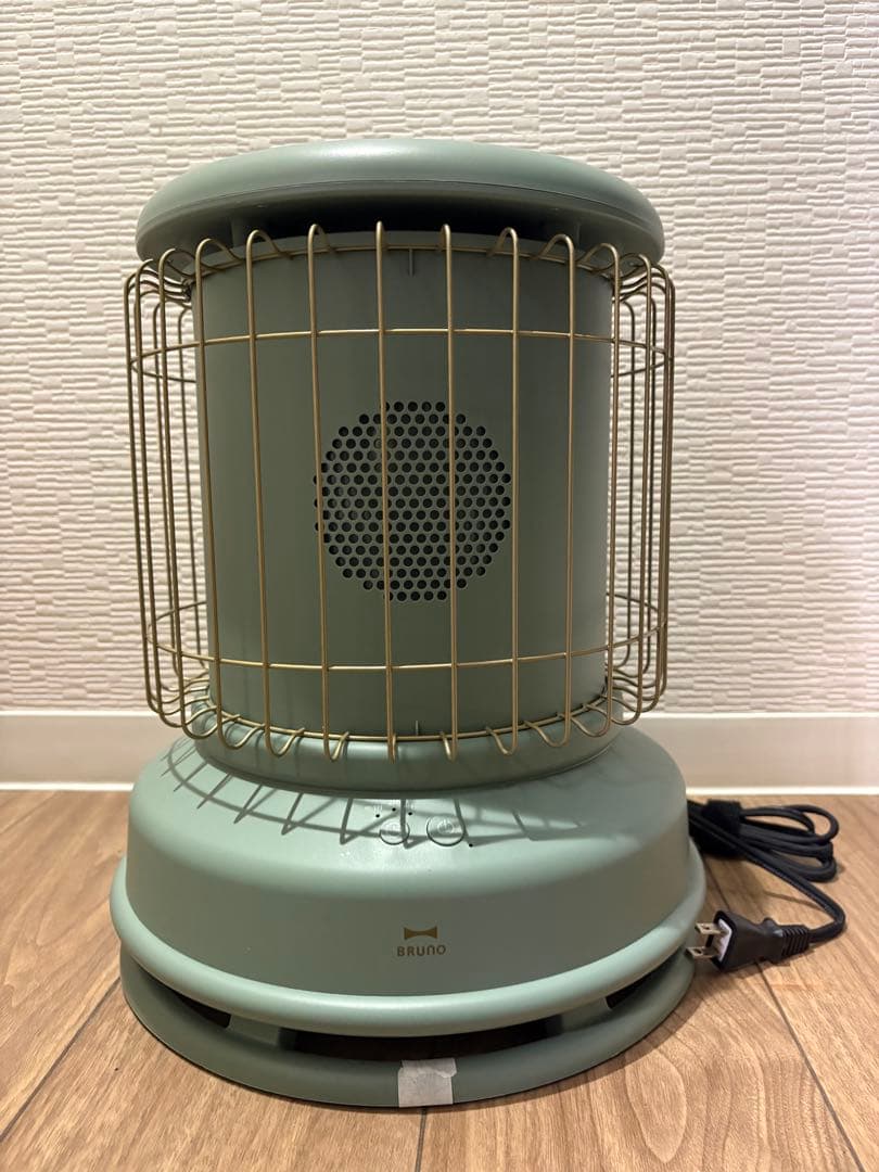 ★新品★BRUNO セラミックファンヒーター グリーン