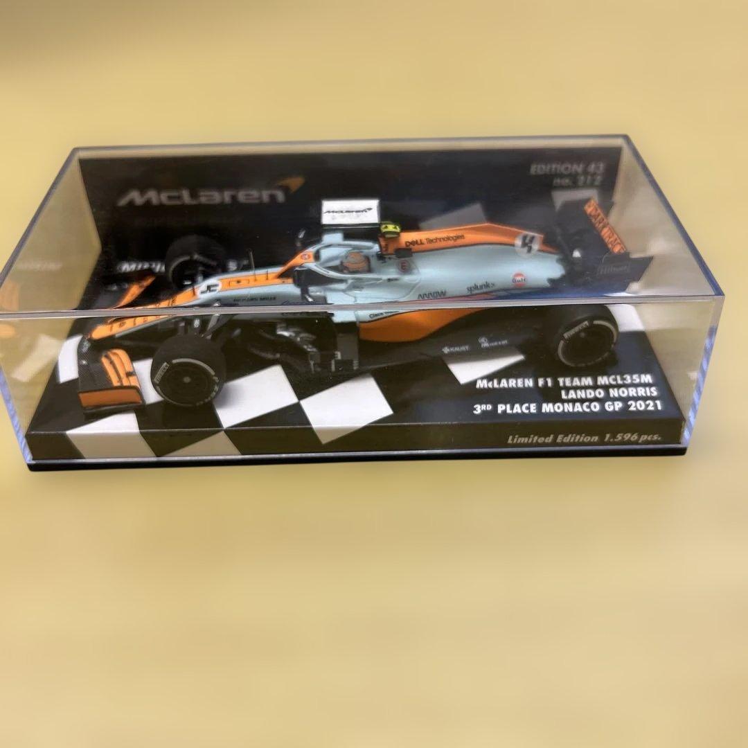 ミニチャンプス 1/43 マクラーレン F1 MCL35M 2021 F1
