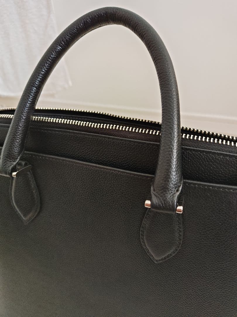 新品　未使用　ビジネスレザーファクトリー　ブラック