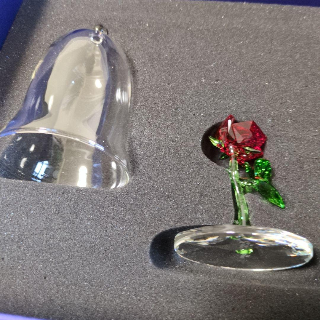 【MAX-Love】 スワロフスキー 美女と野獣 魔法のバラ