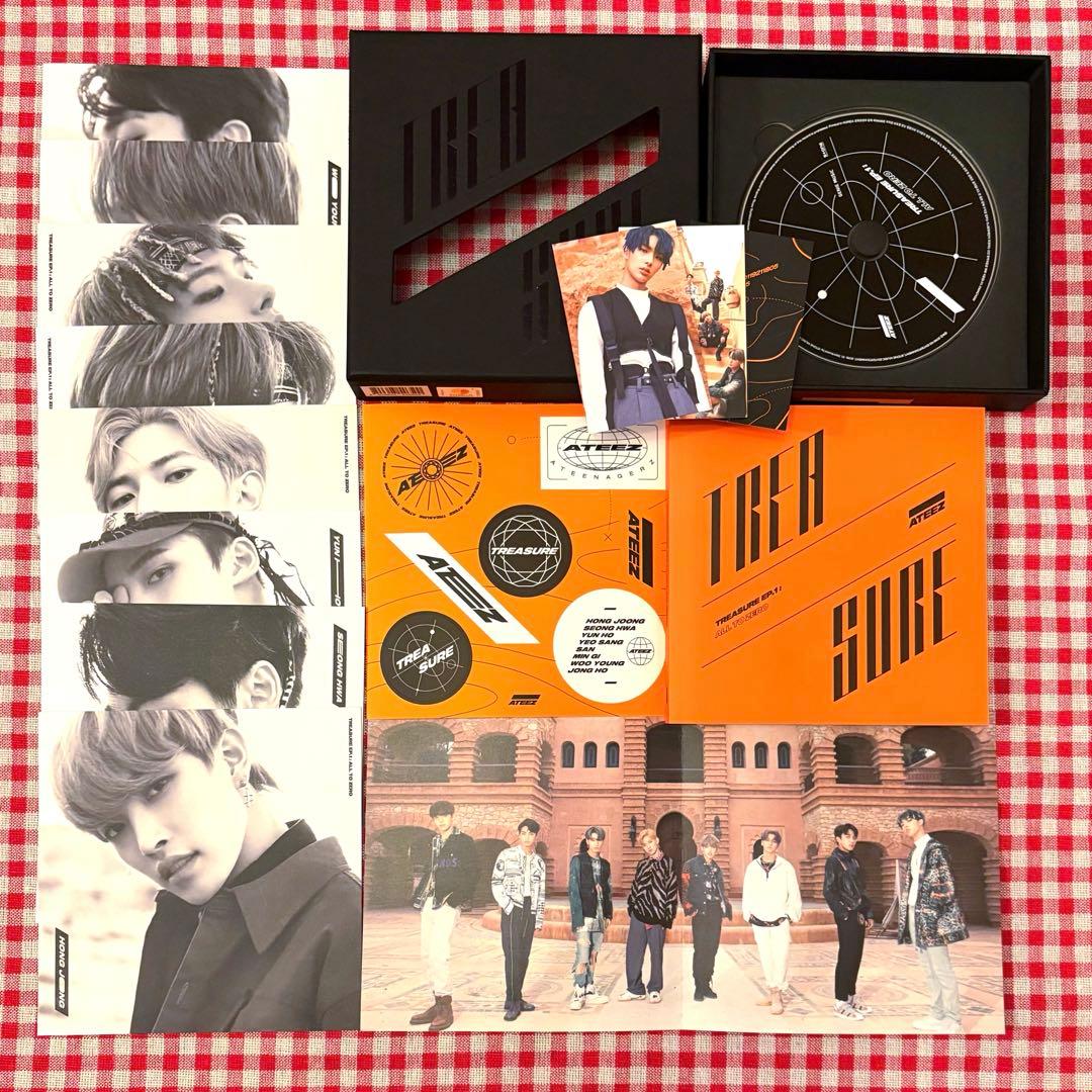 ateez アチズ TREASURE EP.1 All To Zero ミンギ