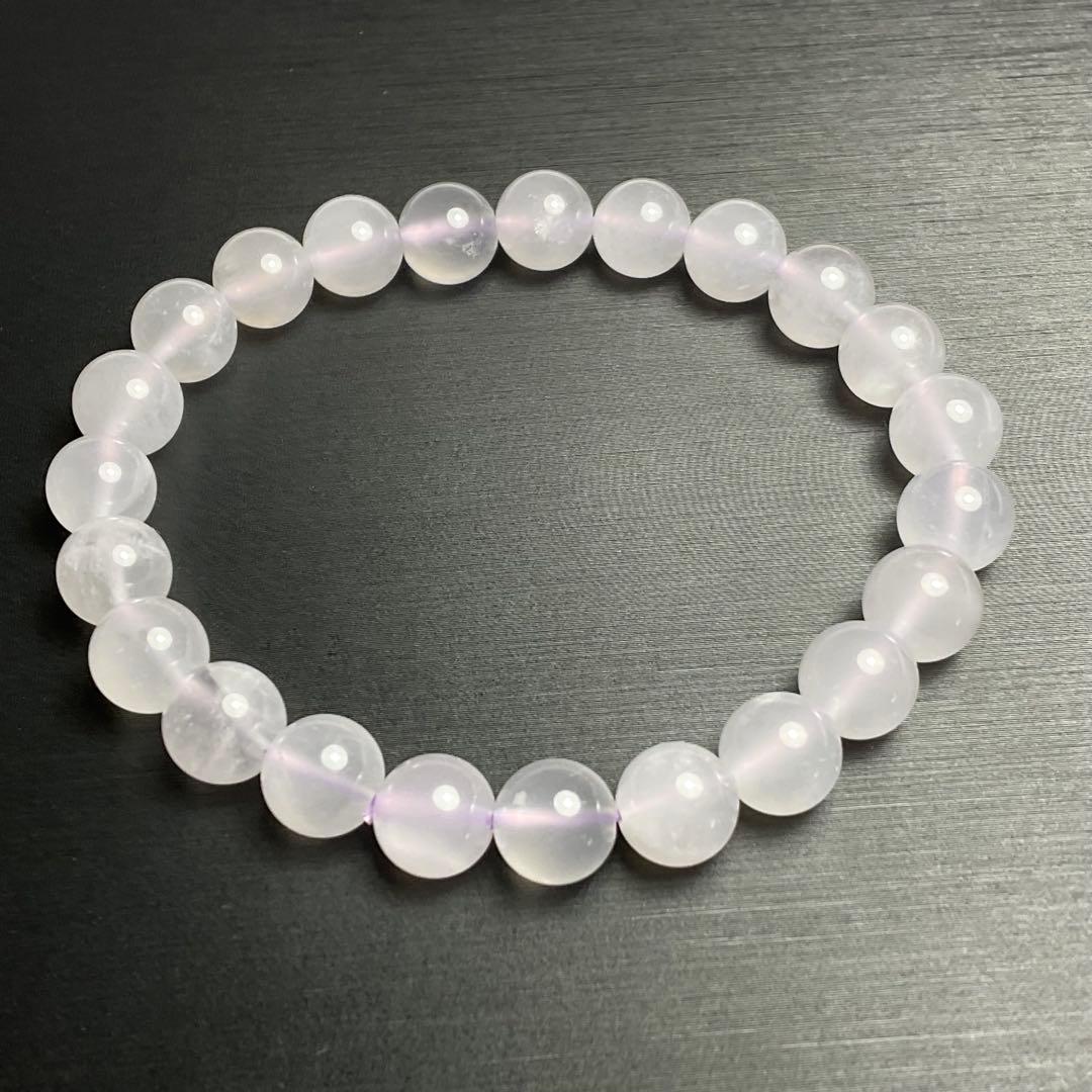 【桃ちゃん様に専用ページ】ウラル山脈産　アイスクォーツのブレスレット❣️❣️