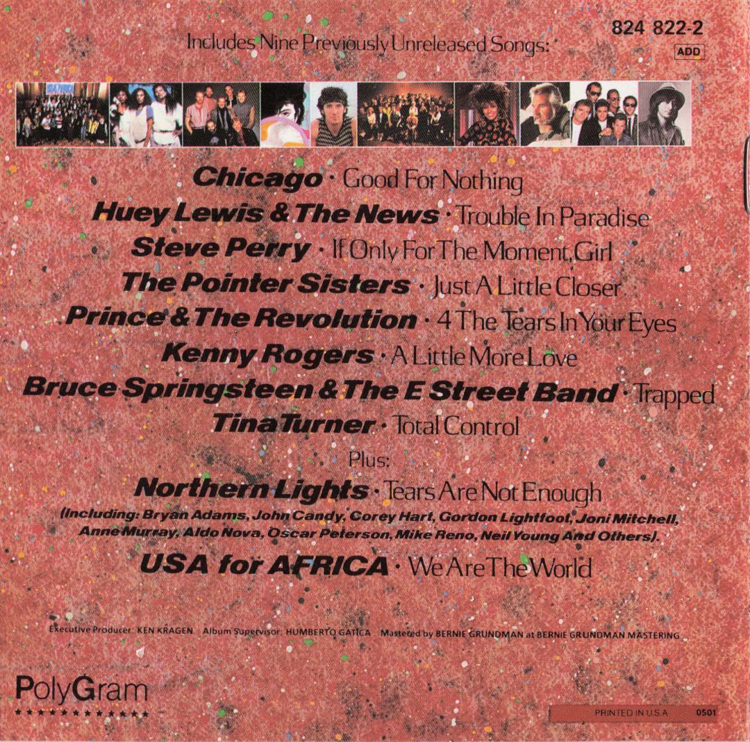 USA For Africa - We Are The World アメリカ盤