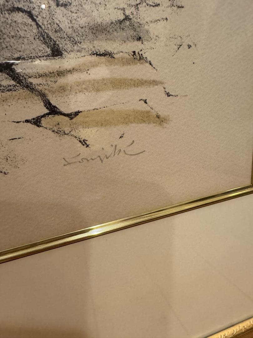 藤田嗣治（レオナール・フジタ） リトグラフ E.A. サイン入り