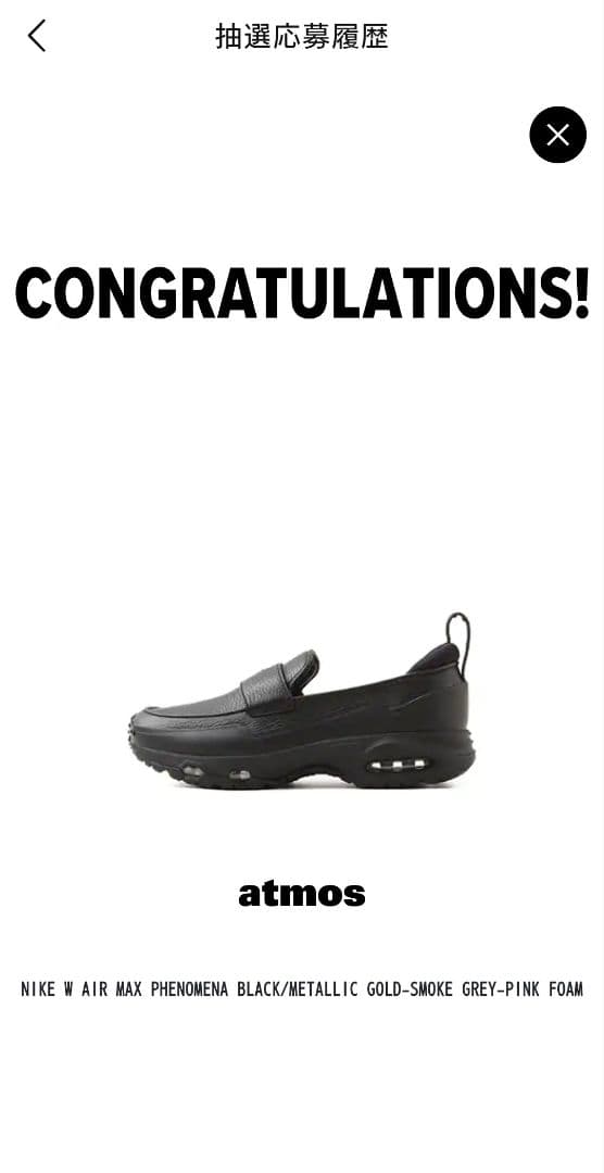 う*読様 NIKE W AIR MAX PHENOMENA 26.0cm