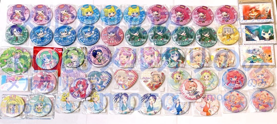 プリパラ 缶バッジ54個 まとめ売り