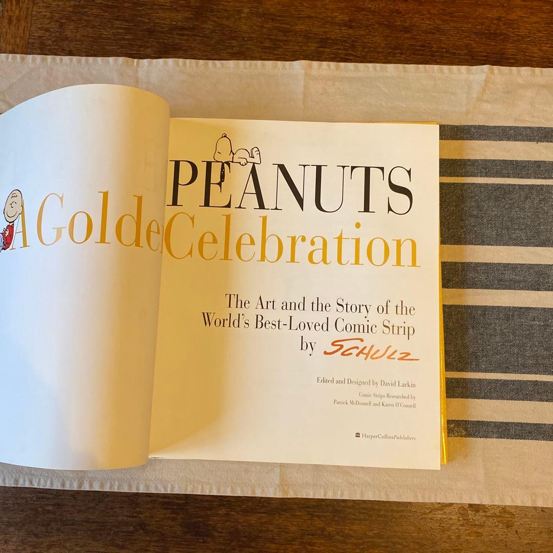 スヌーピー ハードブック　ピーナツ　ア　ゴールデンセレブレーション