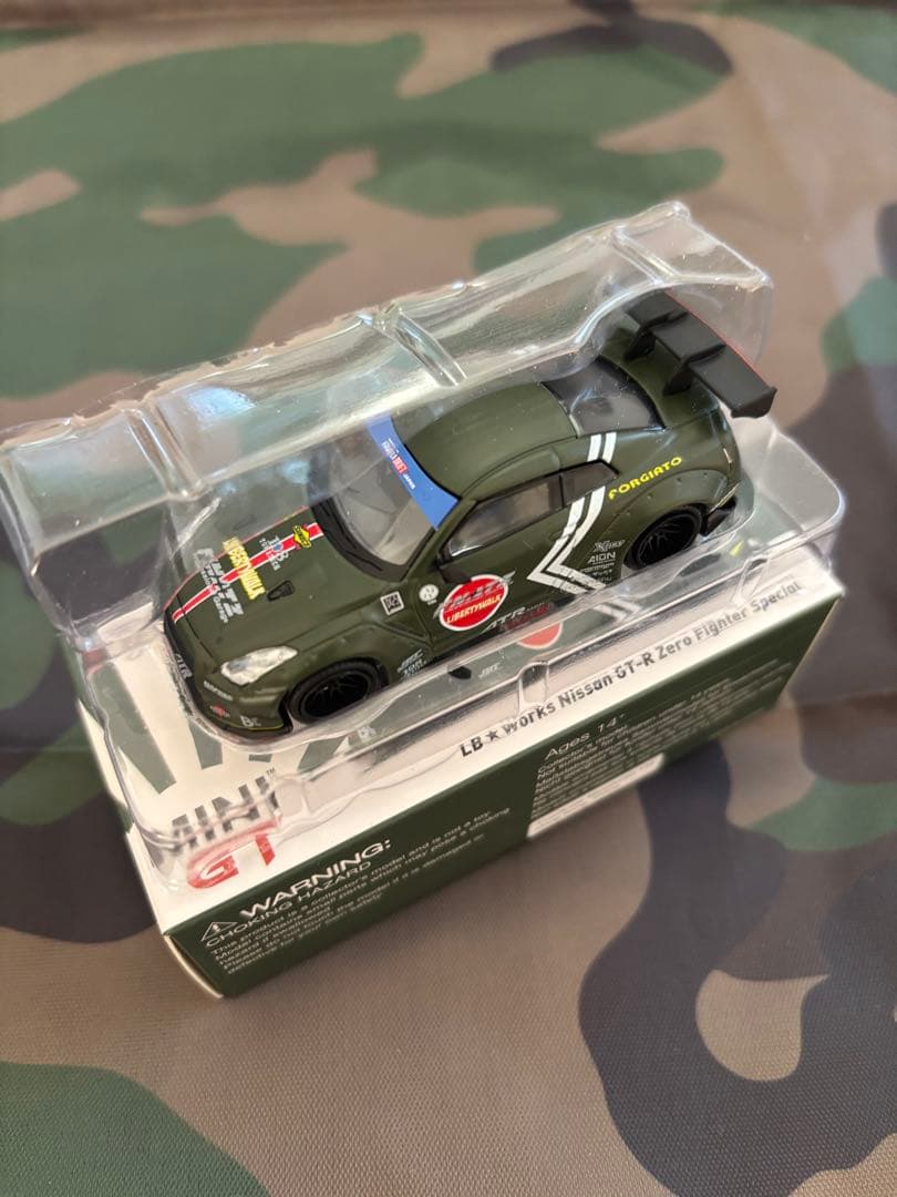 ミニカー MiNiGT LBWORKS Nissan GT-R zero fighter