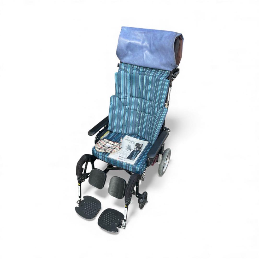 カワムラサイクル 超コンパクト ティルト＆リクライニング 車椅子 KPFK-12