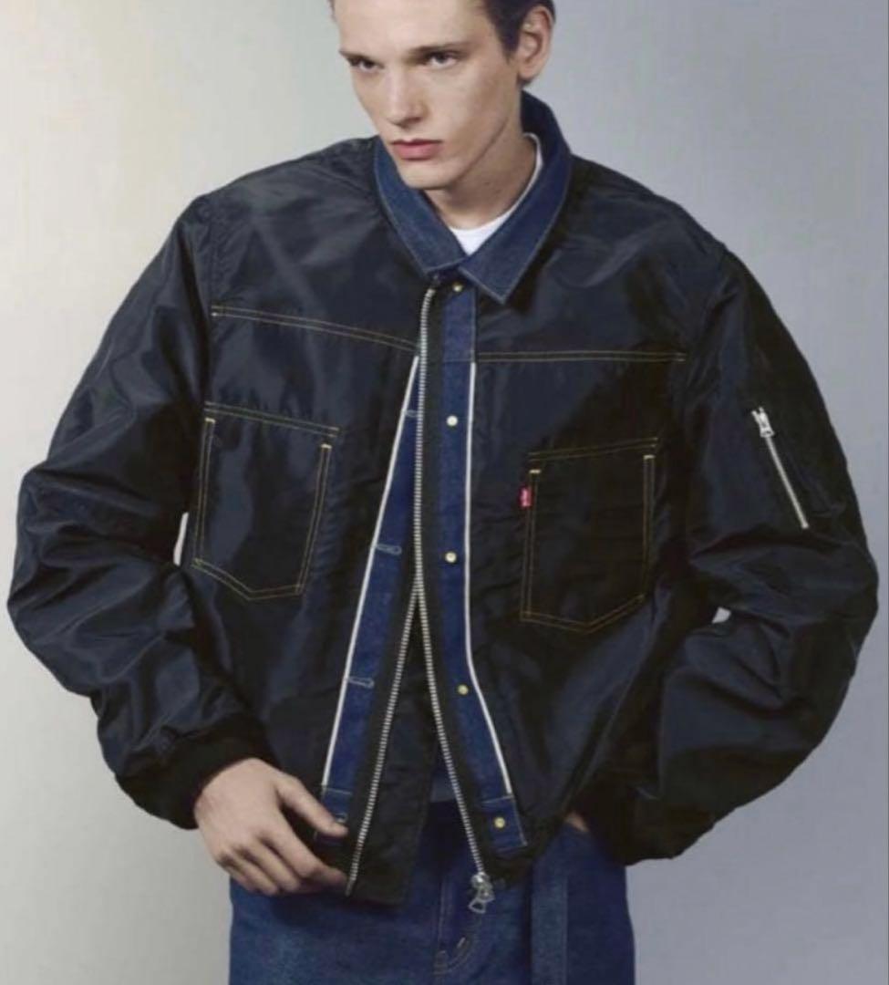 ジャケット・アウター sacai x LEVI'S Twill Reversible Blouson