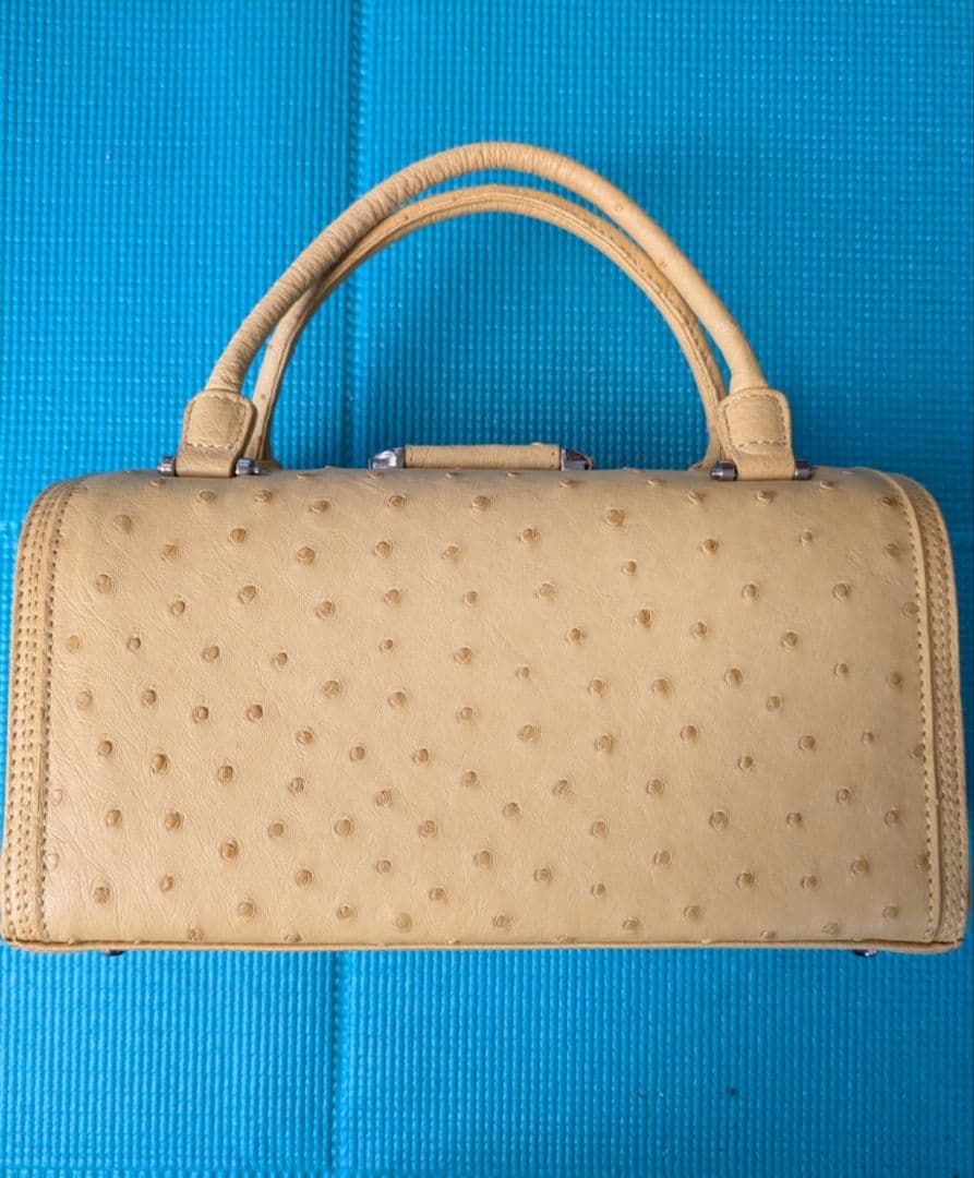 希少!!オーストリッチ★ハンドバッグ未使用