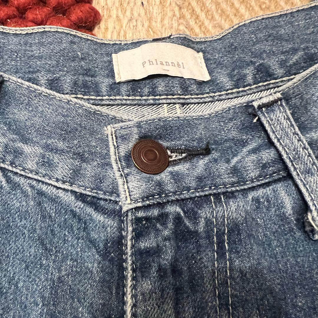 パンツ Phlannel Cotton Banana Denim