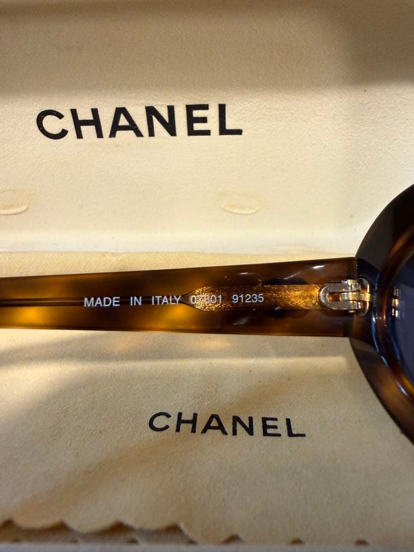 シャネル CHANEL サングラス　ココマーク ブラウン 09630 91235