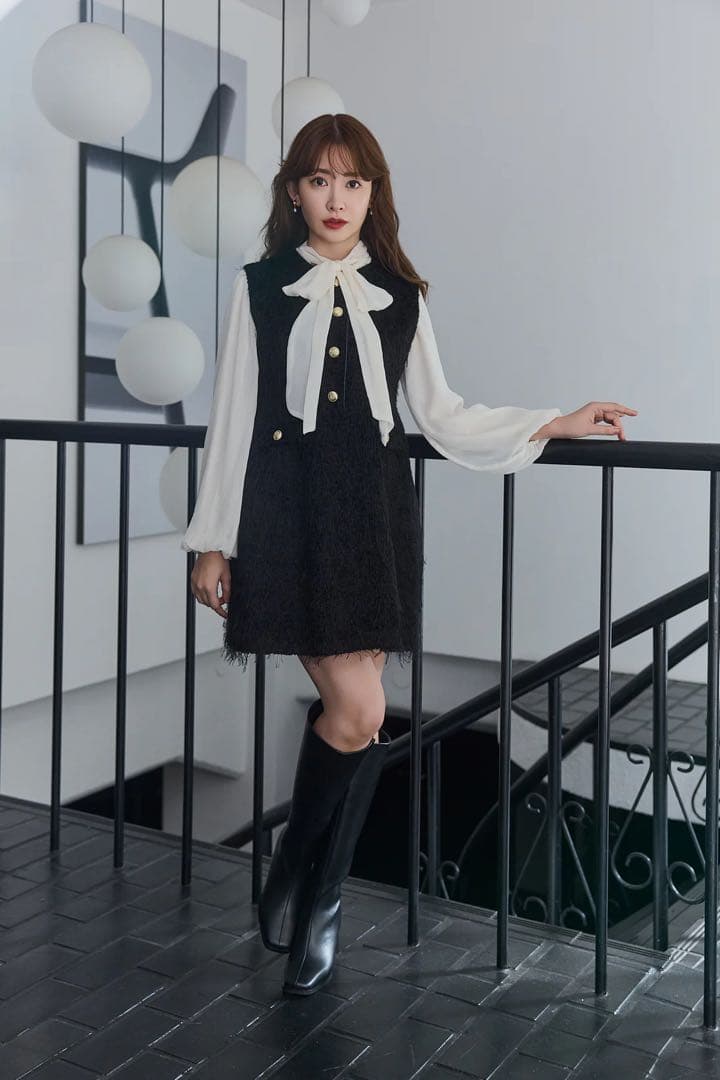 ワンピース Her lip to Eliane Mini Dress