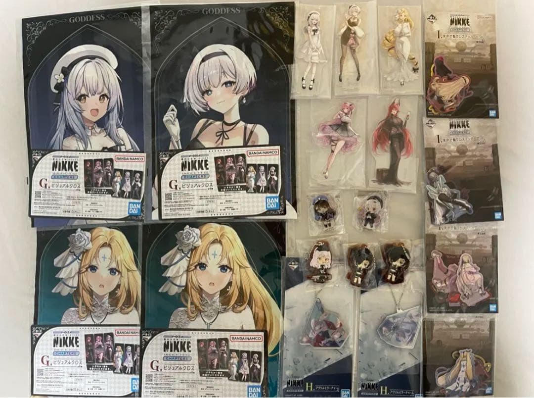 勝利の女神 NIKKE 一番くじ D賞 ラストワン賞 含む29点+限定ガチャ5点
