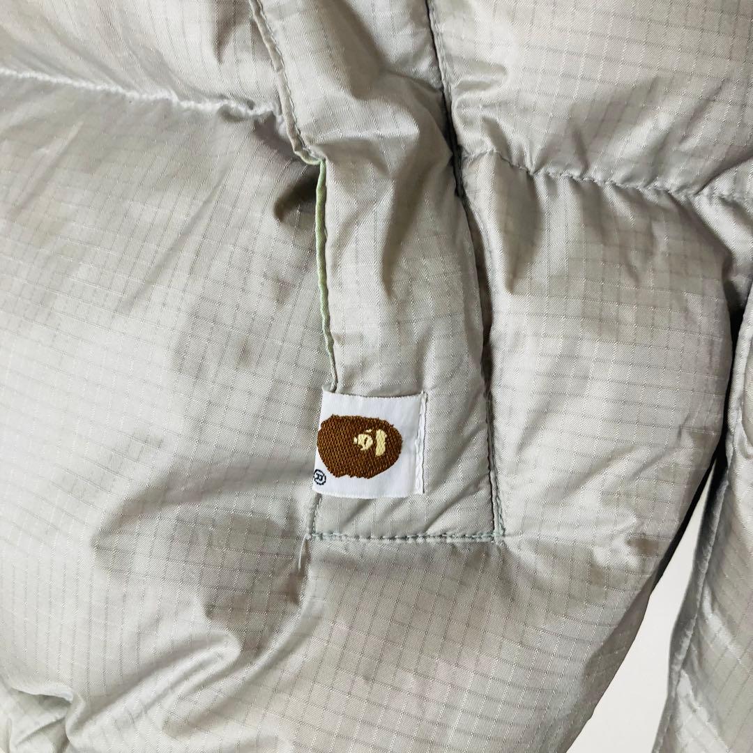 アベイシングエイプ ヌプシ型 ダウンジャケット Mサイズ