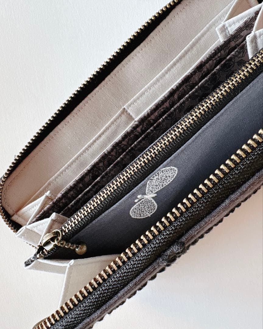 ミナペルホネン☆長財布、コンパクトウォレット☆ハンドメイド