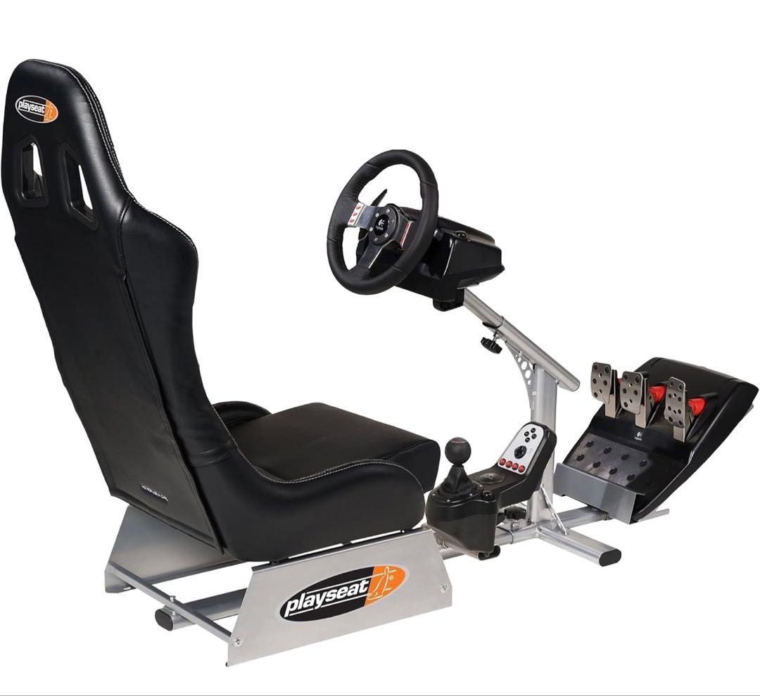 売値7万円! 希少新品Playseat Evolution正規品ブラックレザー！