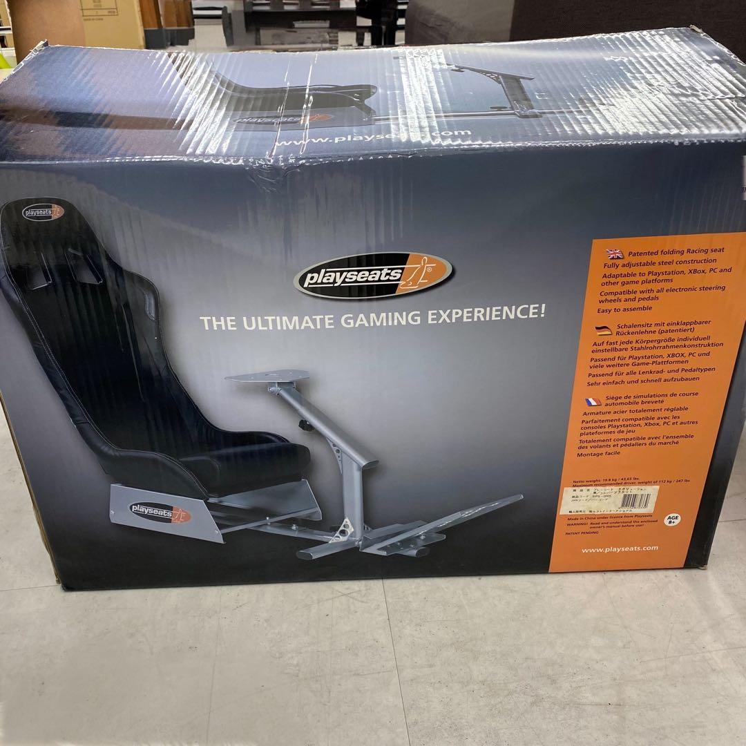 売値7万円! 希少新品Playseat Evolution正規品ブラックレザー！