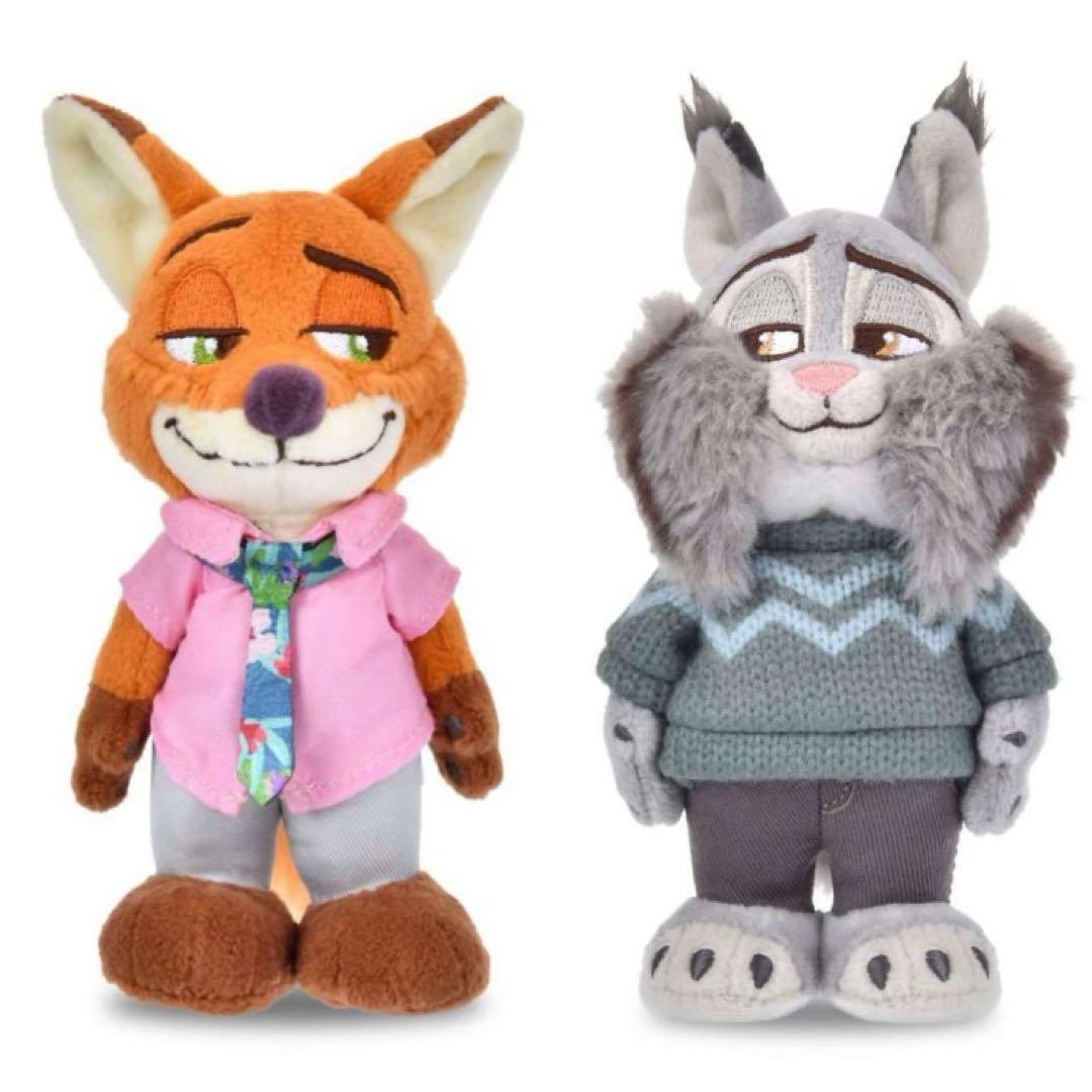 ニック・ワイルド パウバート ぬいぐるみ Disney stanDs ズートピア