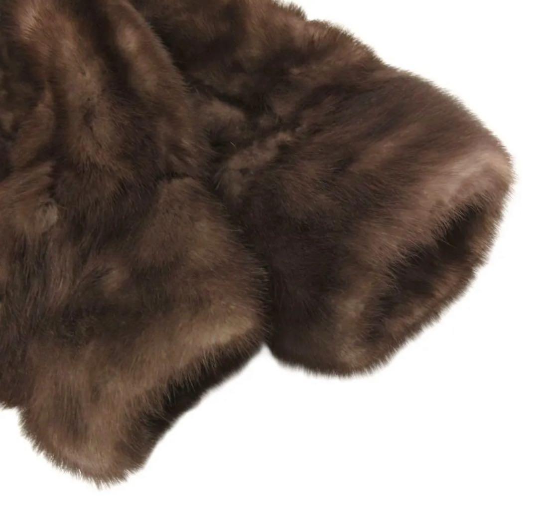 GRISER 毛皮 ブルーアイリスミンク ミドル ファーコート 毛皮 コート