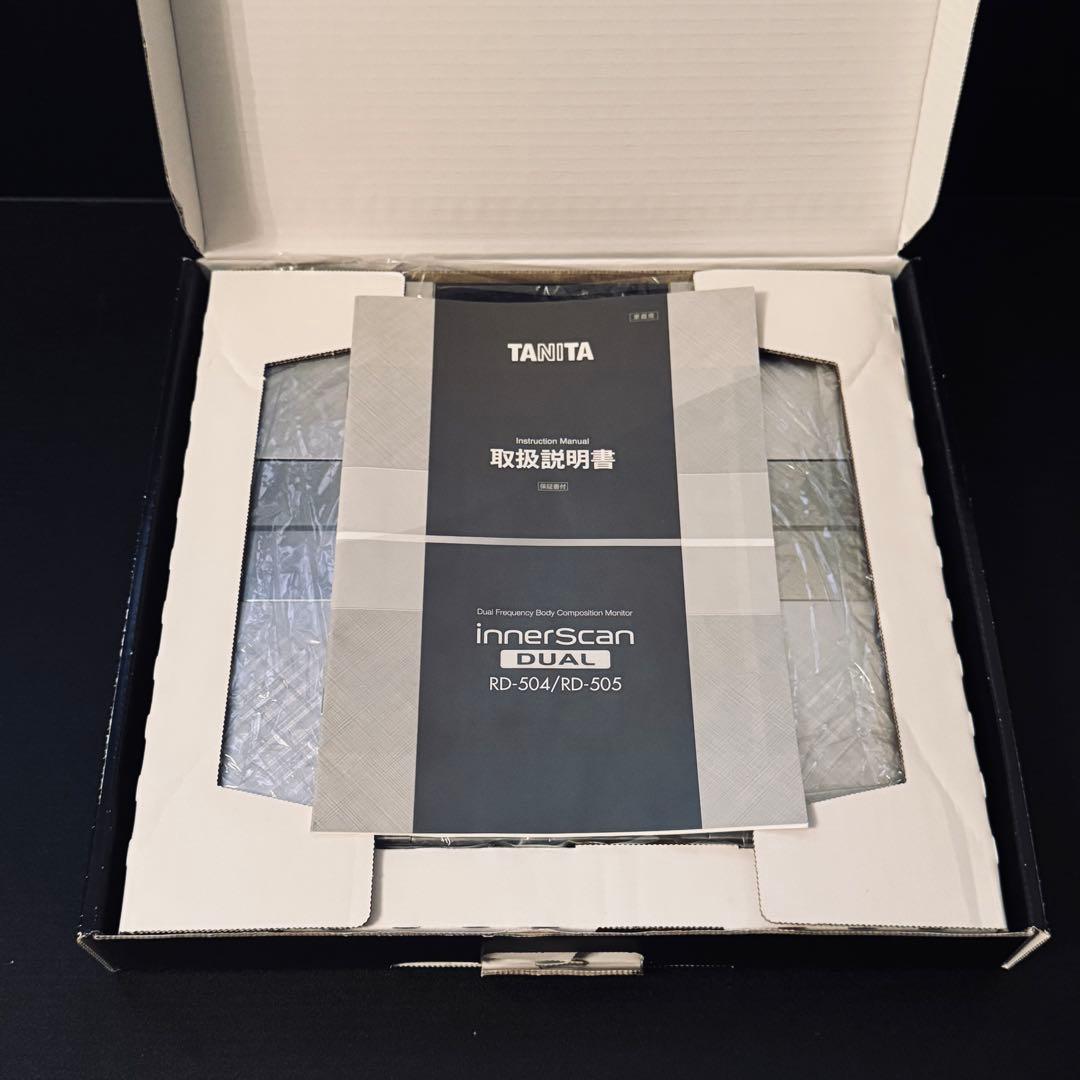 【新品未使用】TANITA 体組成計インナースキャンデュアル RD-505-SV