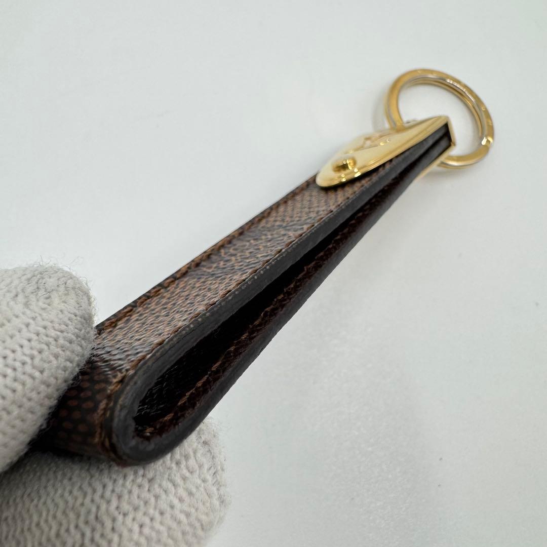 ルイヴィトン ポルトクレ ドラゴンヌ ダミエ キーホルダー キーリング