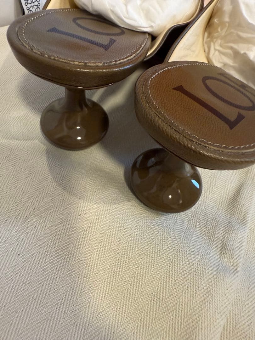 LOEWE ロエベ トイミュール　カーキ　37サイズ