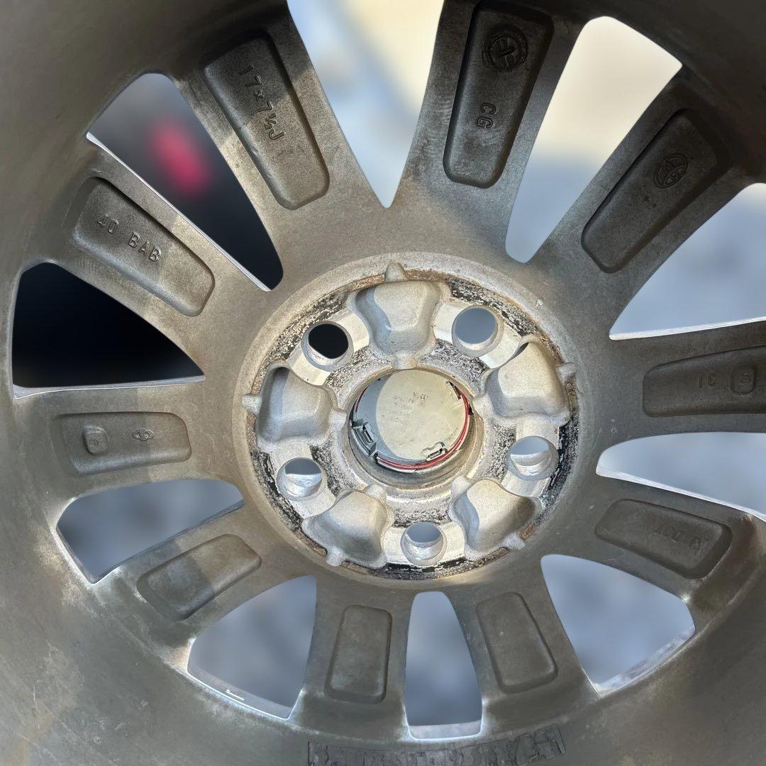 値下げ可能バリ山17インチクラウン200系純正サマータイヤダンロップ