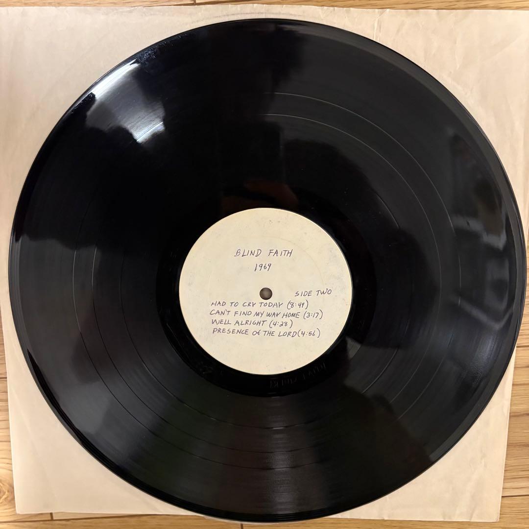 【幻のお宝盤！】Blind Faith/1stアルバム　USテスト盤！ギガレア！