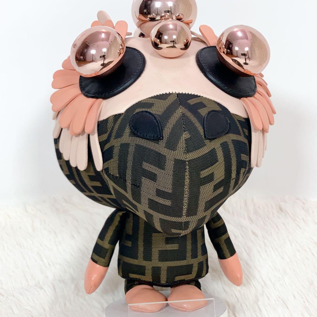 【希少】FENDI スペースモンキー 非売品 ディスプレイ ズッカ柄 ぬいぐるみ