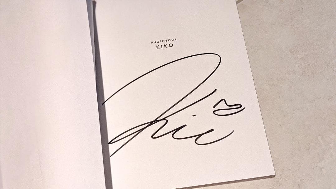 【サイン本】水原希子 KIKO Texas Back to Basic