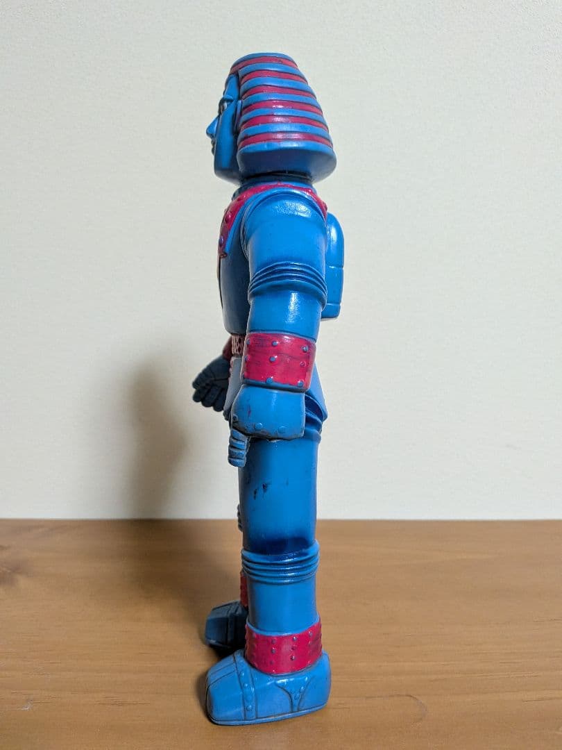 【当時もの】ブルマァク　ソフビ　ジャイアントロボ　左手先破損