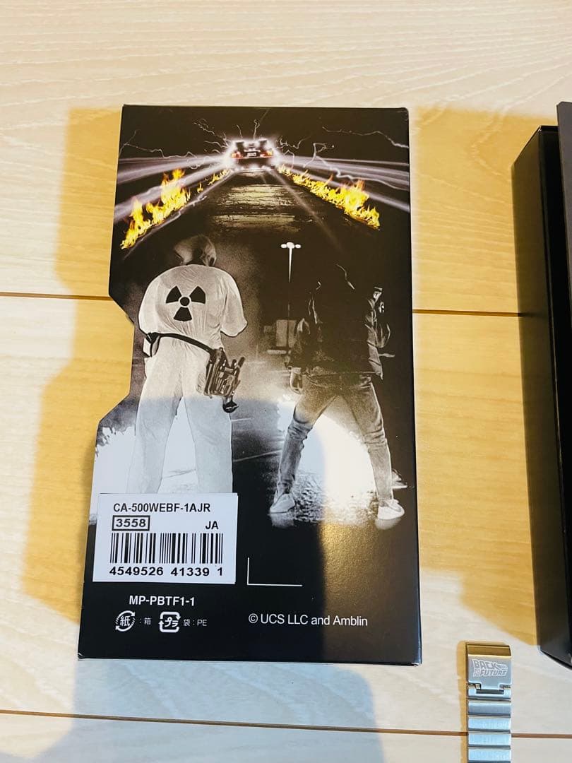 CASIOCA-500WEBF-1AJRバック・トゥ・ザ・フューチャー40周年