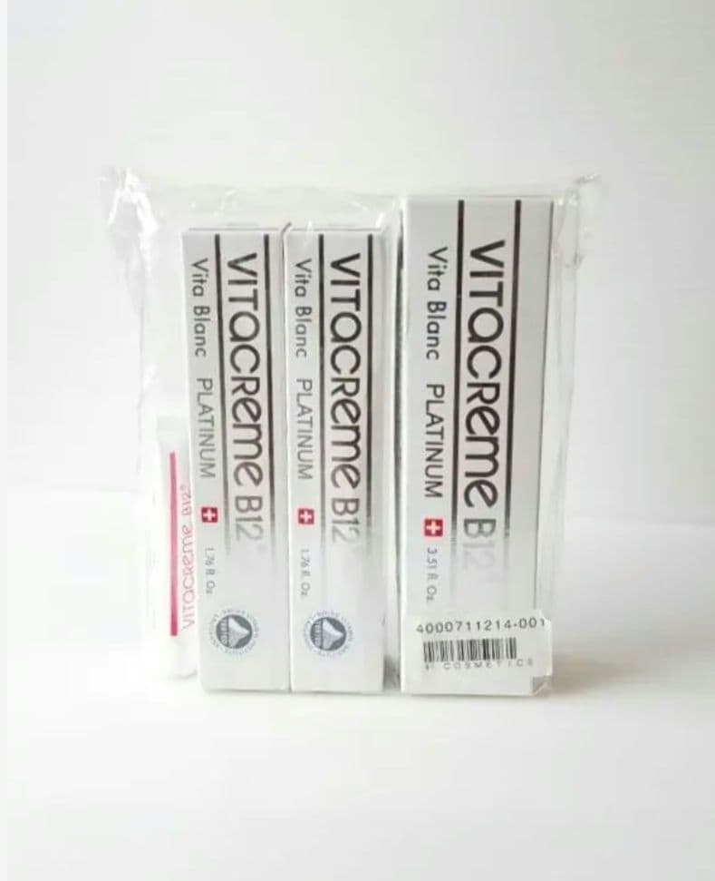 新品 【ビタクリーム Ｂ12 ビタブラン プラチナム クリーム 計４点セット