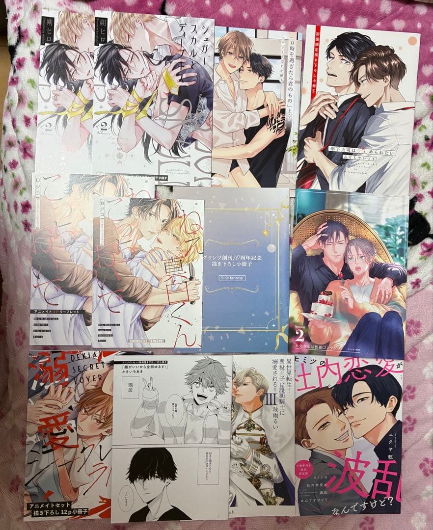 特典各種小冊子＆リーフレットセット