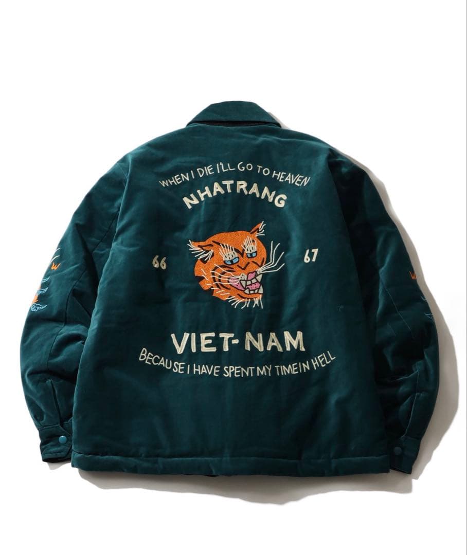 【最終価格！】HOUSTON リバーシブル ヴェトナム ジャケット