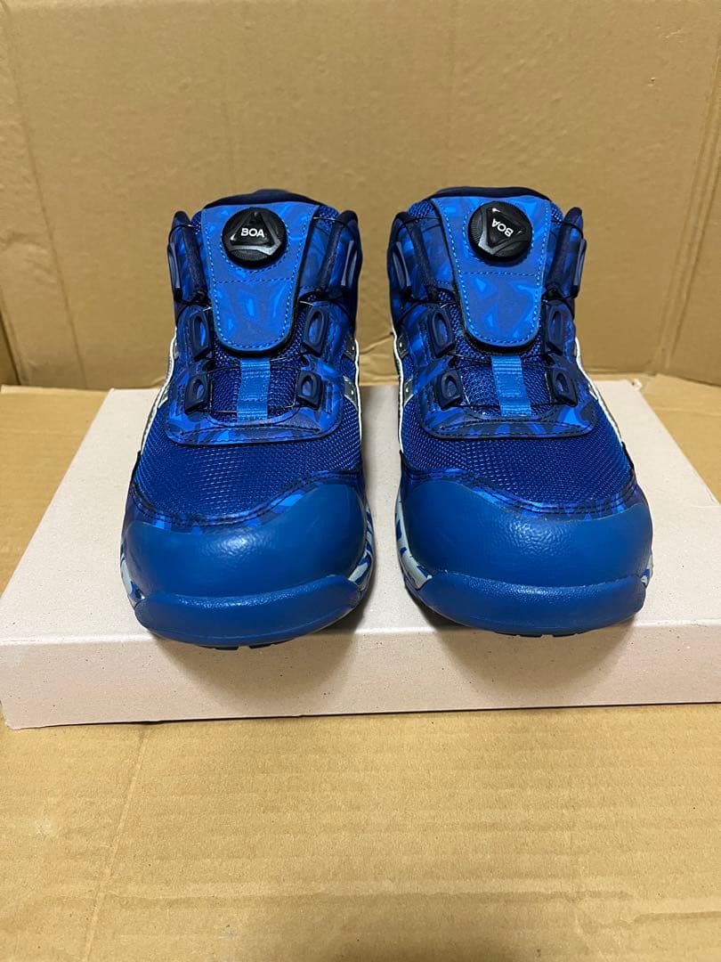 イ*ラ様 [美品] 限定 アシックス 安全靴 ウインジョブ CP209 BLUE