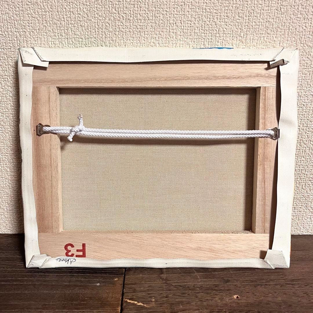 リザーアイズアクリル画 イグアナ