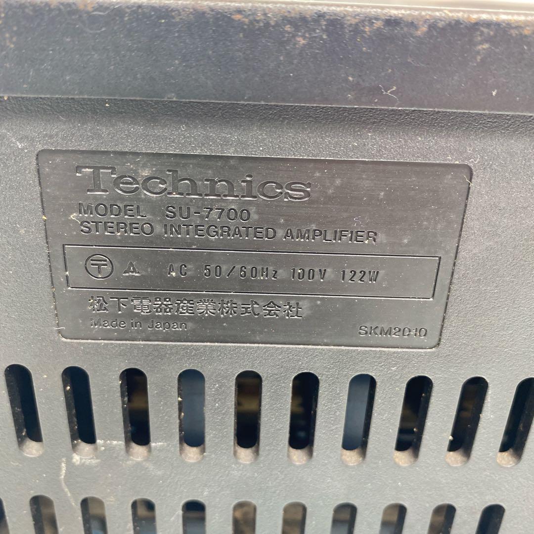 Technics テクニクス　SU-7700 プリメインアンプ