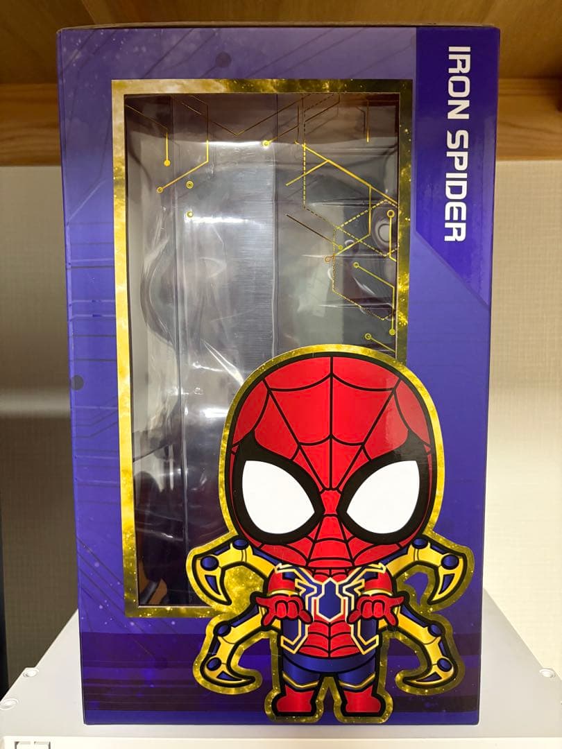 コスビ　XL ホットトイズ アイアンスパイダー　スパイダーマン　フィギュア