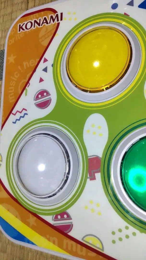 比較的美品 ポップンミュージック プレミアムコントローラー 汎用新品基盤