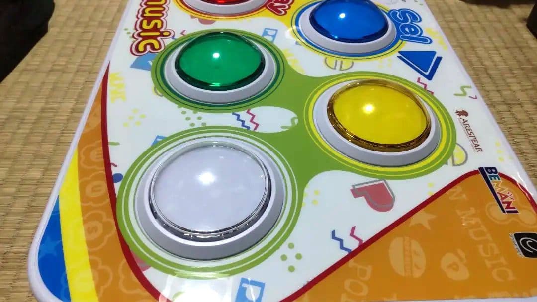 比較的美品 ポップンミュージック プレミアムコントローラー 汎用新品基盤