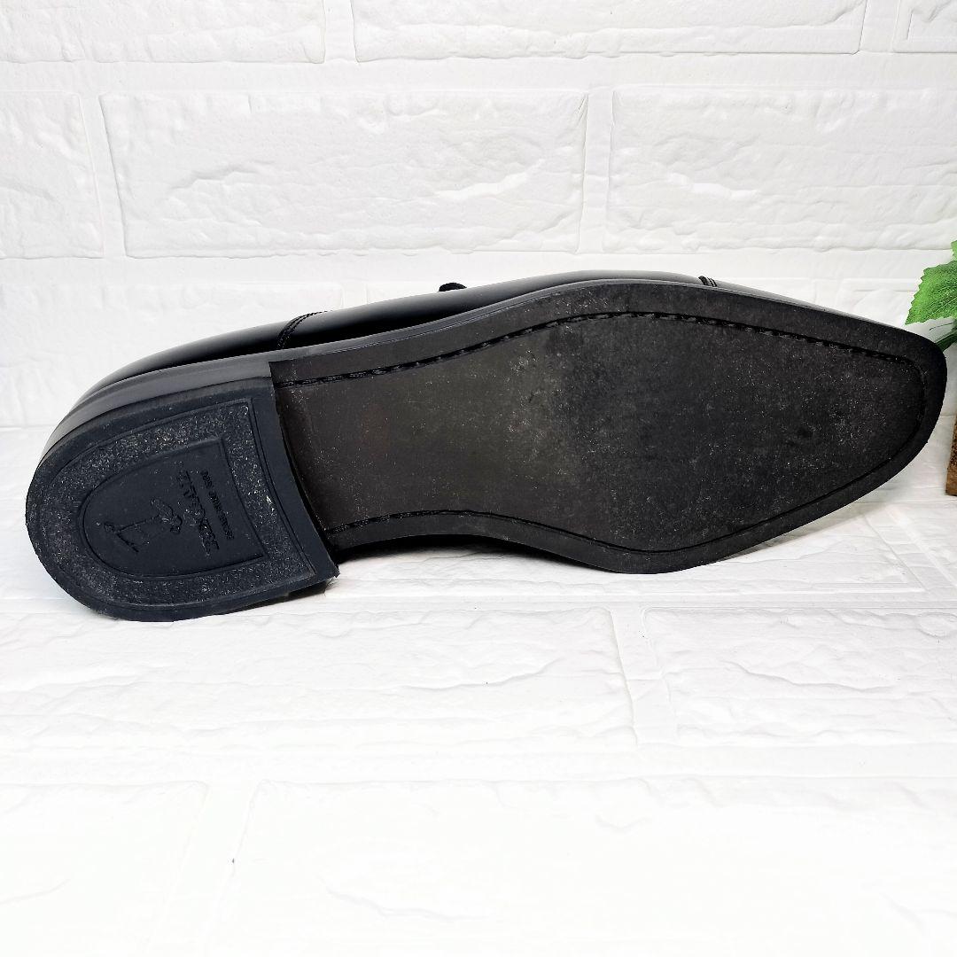 【極美品】　大人気　リーガル　ストレートチップ　 ブラック 　24.0cm