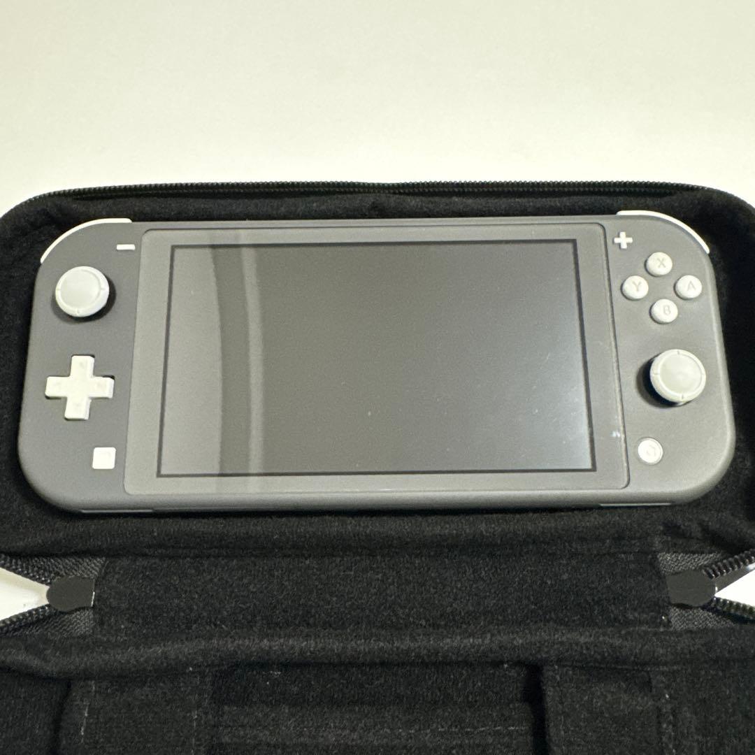 Nintendo Switch Lite グレー 本体＆保護ケース(ブラック)