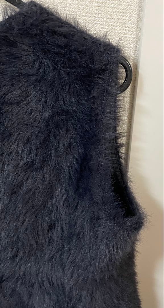 【3983】完売品 Ballsey フェザーヤーンぺプラムベスト S