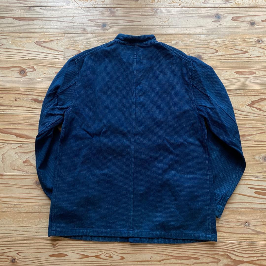 BLUE BLUE JAPAN 刺し子チャイナジャケット インディゴ size3